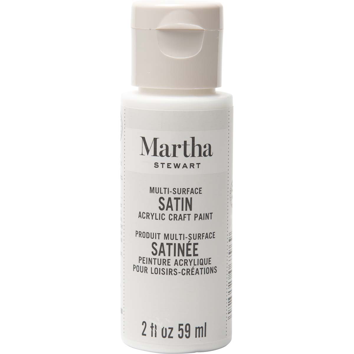 Martha Stewart ® Multi-Surface Satin Acrylic Craft Paint - Wedding Cake, 2 oz. - 32076CA