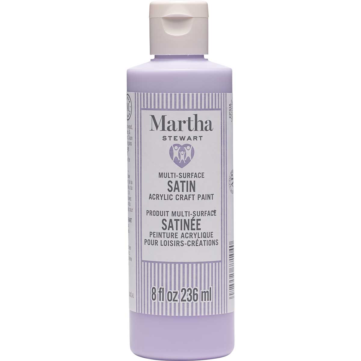 Martha Stewart ® Multi-Surface Satin Acrylic Craft Paint CPSIA - Amethyst, 8 oz. - 77104