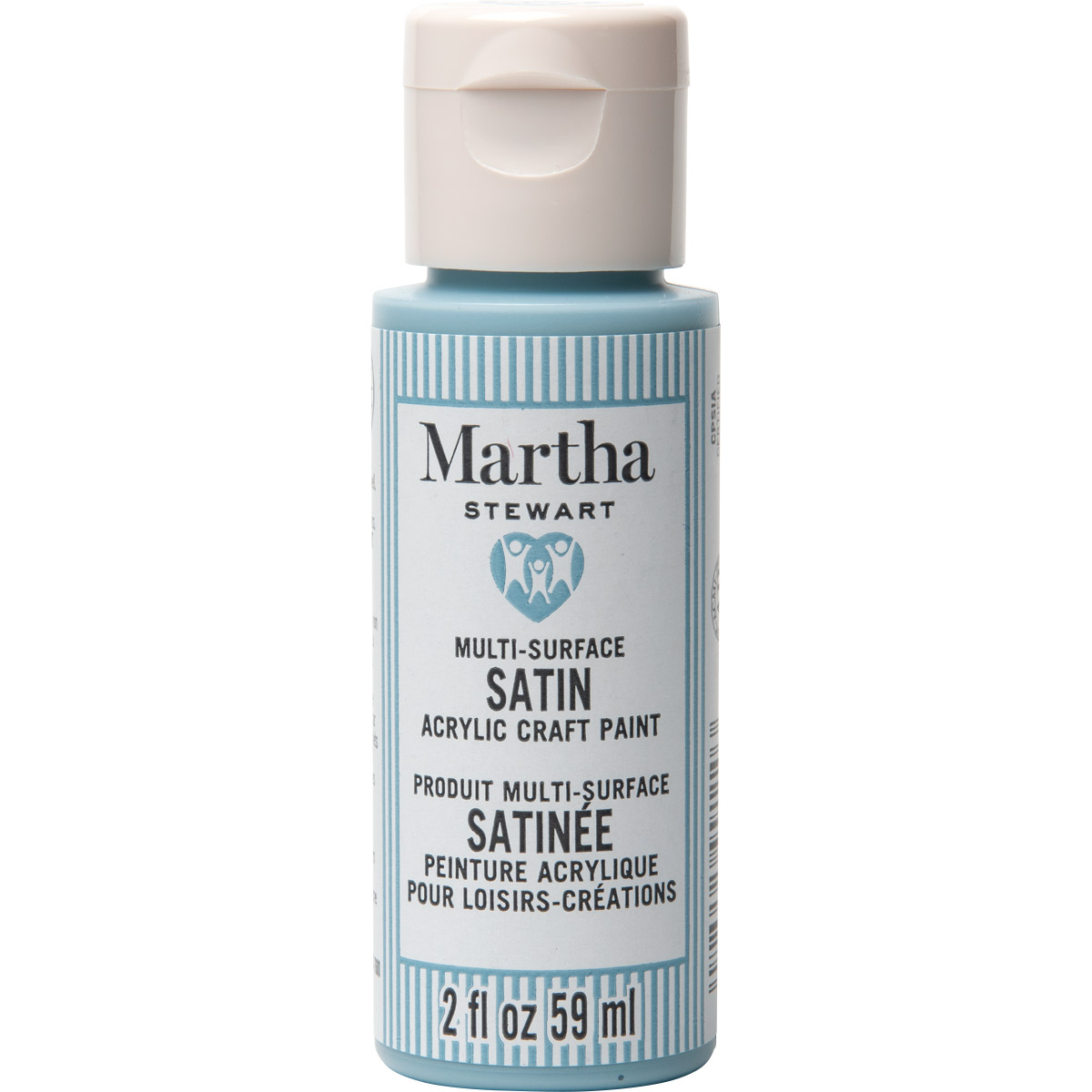Martha Stewart ® Multi-Surface Satin Acrylic Craft Paint CPSIA - Morning Mist, 2 oz. - 99110