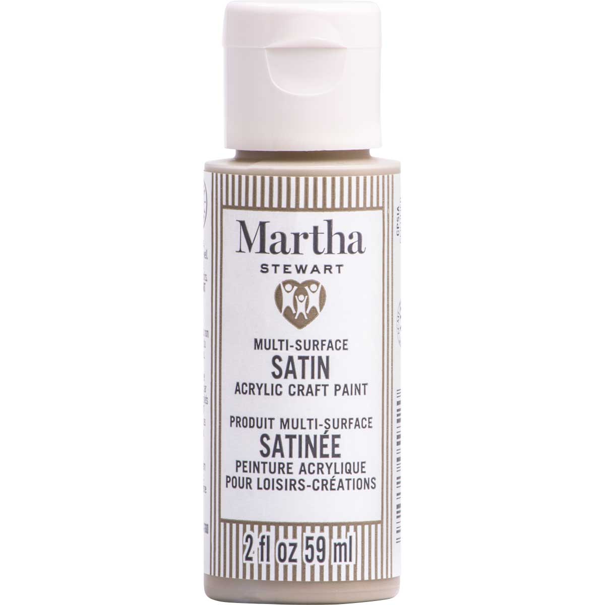 Martha Stewart ® Multi-Surface Satin Acrylic Craft Paint CPSIA - Oat, 2 oz. - 5952