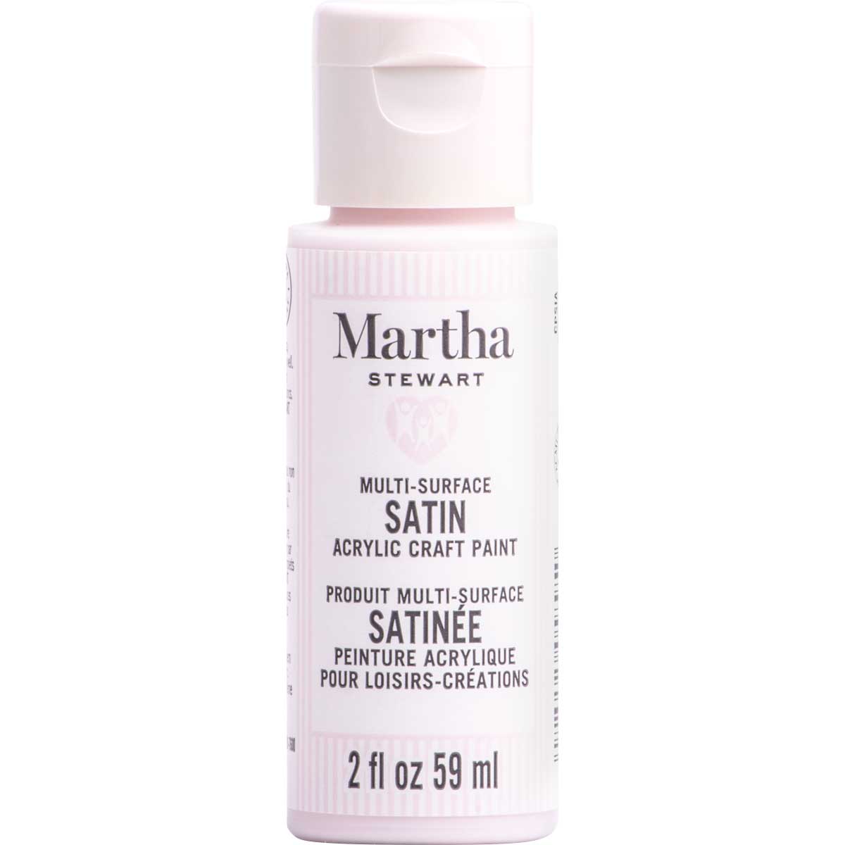 Martha Stewart ® Multi-Surface Satin Acrylic Craft Paint CPSIA - Pink Tutu, 2 oz. - 5895