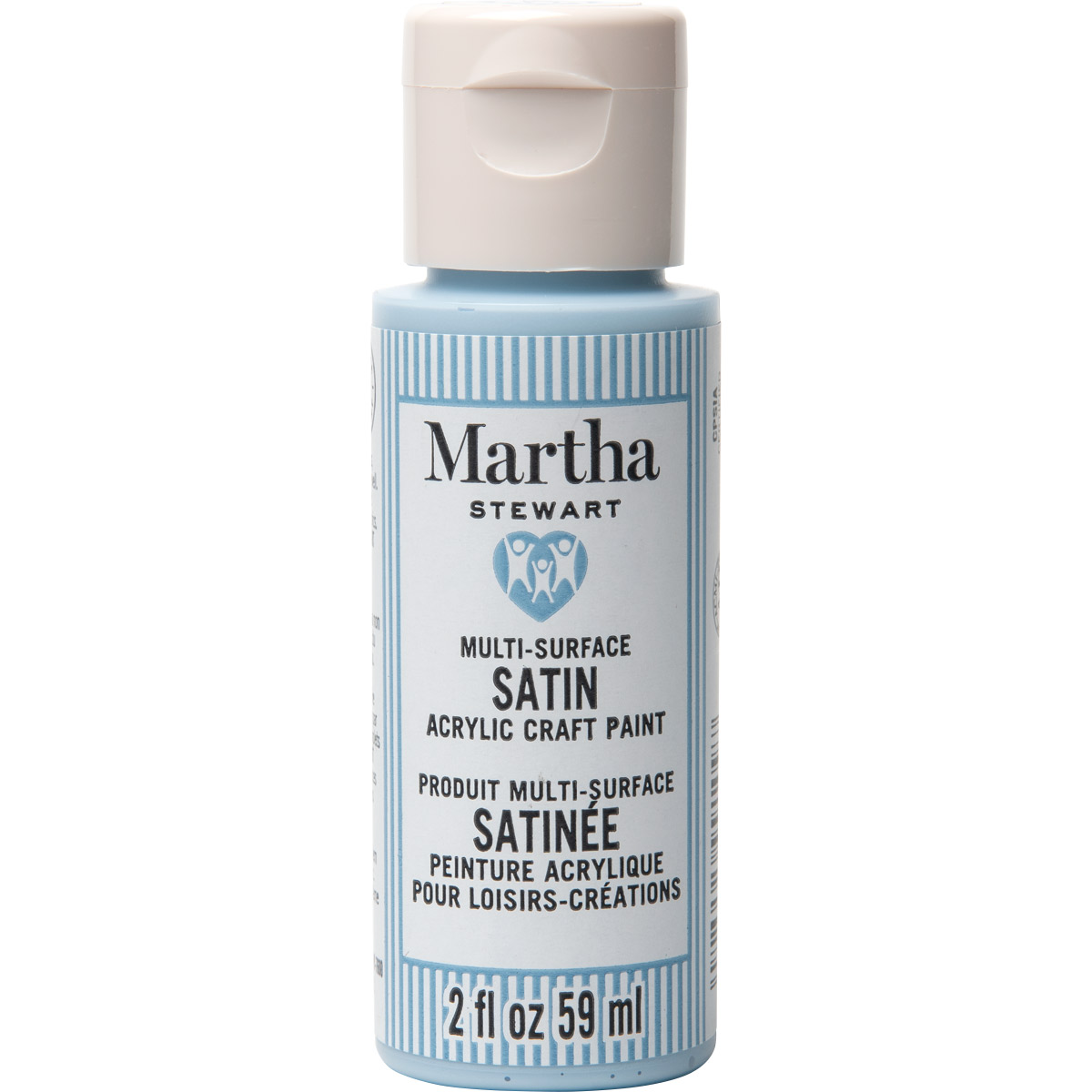 Martha Stewart ® Multi-Surface Satin Acrylic Craft Paint CPSIA - Powder Blue, 2 oz. - 99109
