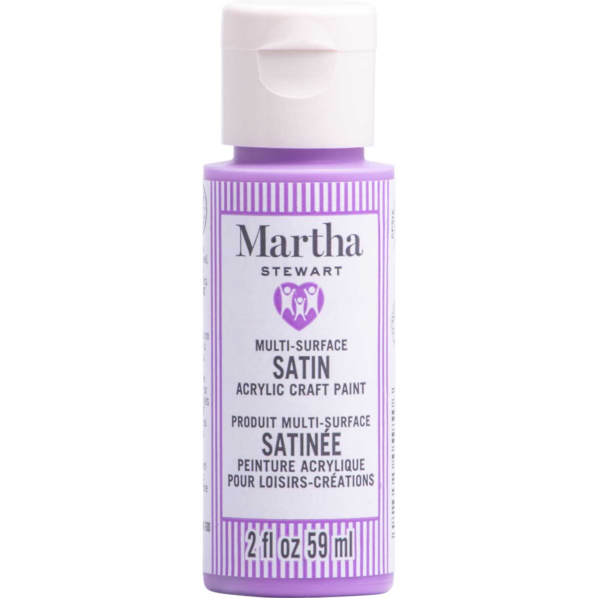 Martha Stewart ® Multi-Surface Satin Acrylic Craft Paint CPSIA - Sea Urchin Purple, 2 oz. - 5950