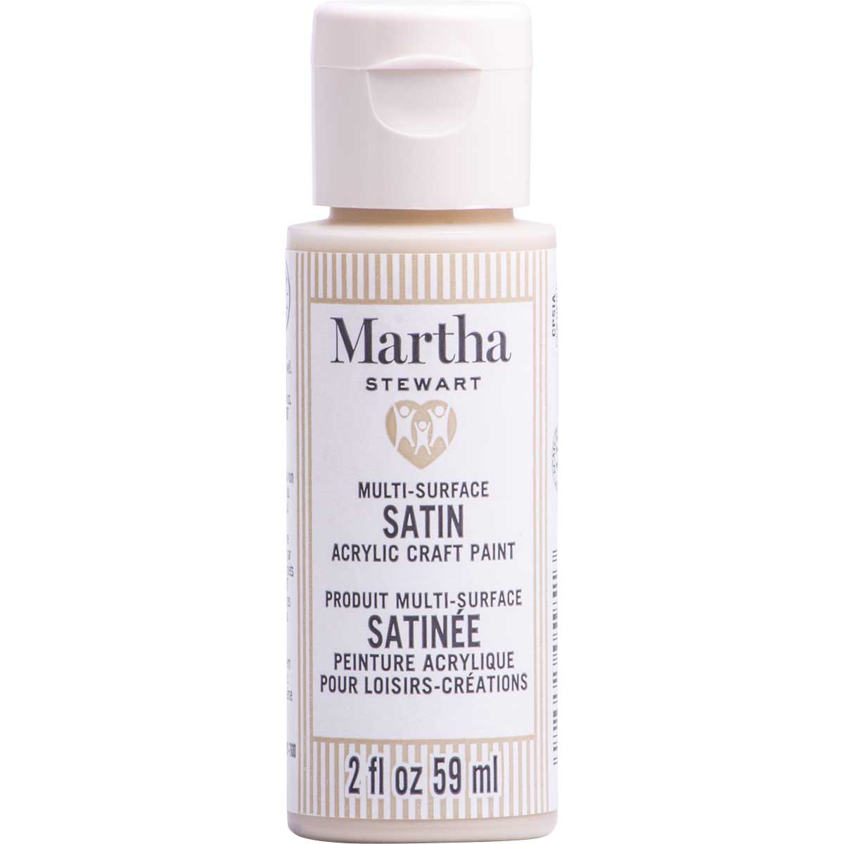 Martha Stewart ® Multi-Surface Satin Acrylic Craft Paint CPSIA - Sting Ray Gray, 2 oz. - 5951