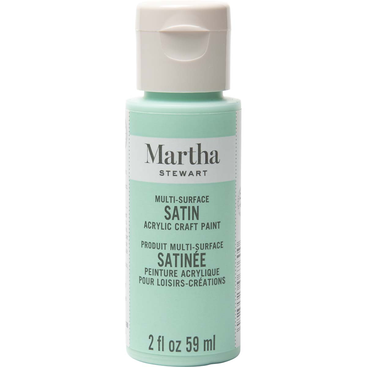 Martha Stewart ® Multi-Surface Satin Acrylic Craft Paint - Beach Glass, 2 oz. - 32012CA