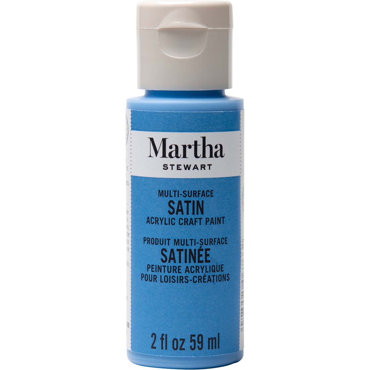 Martha Stewart ® Multi-Surface Satin Acrylic Craft Paint - Blue Calico, 2 oz. - 32020CA