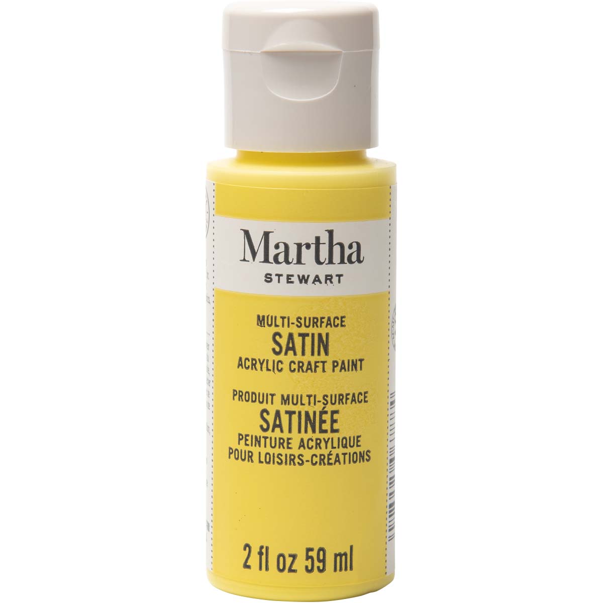 Martha Stewart ® Multi-Surface Satin Acrylic Craft Paint - Chamomile, 2 oz. - 32067CA