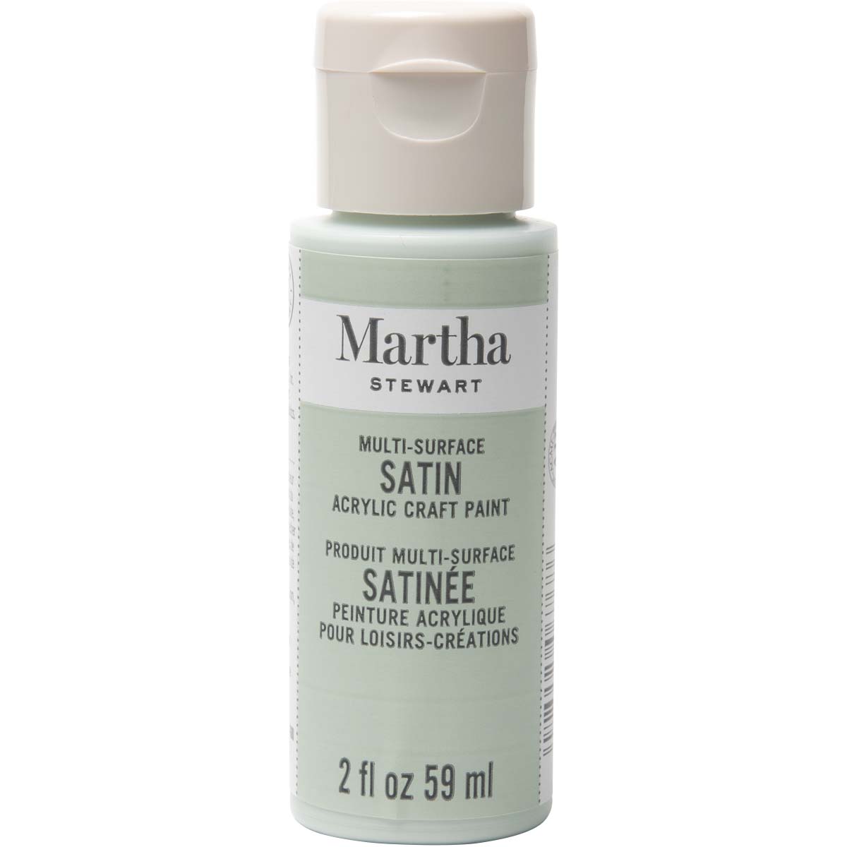 Martha Stewart ® Multi-Surface Satin Acrylic Craft Paint - Cloud, 2 oz. - 32022CA