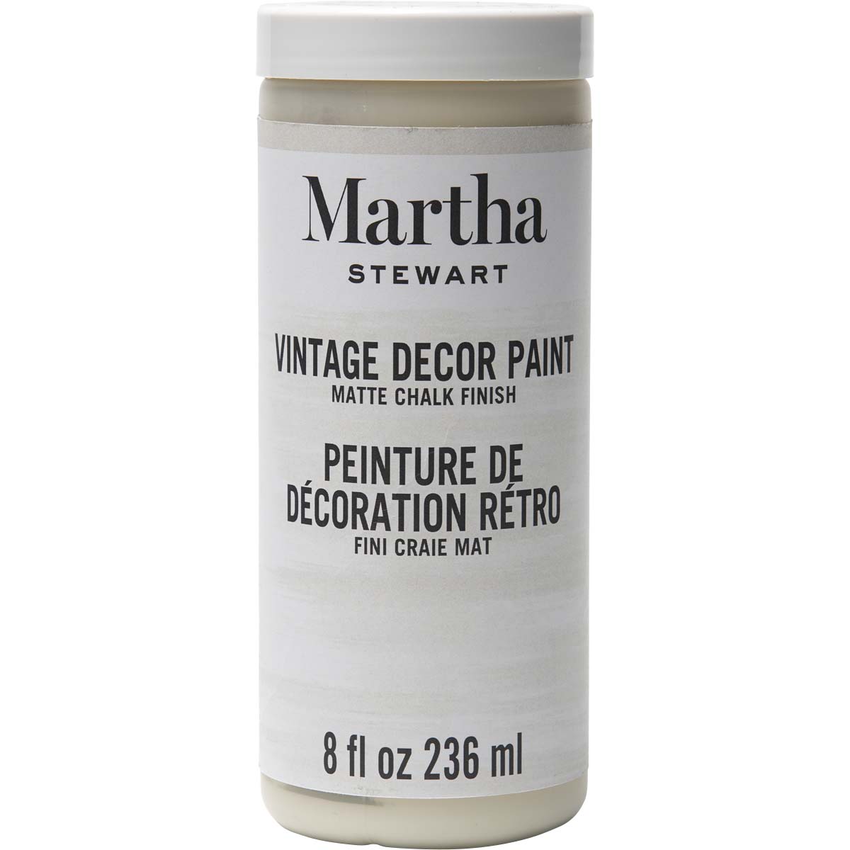 Martha Stewart ® Vintage Decor Matte Chalk Acrylic Paint - Linen, 8 oz. - 33532