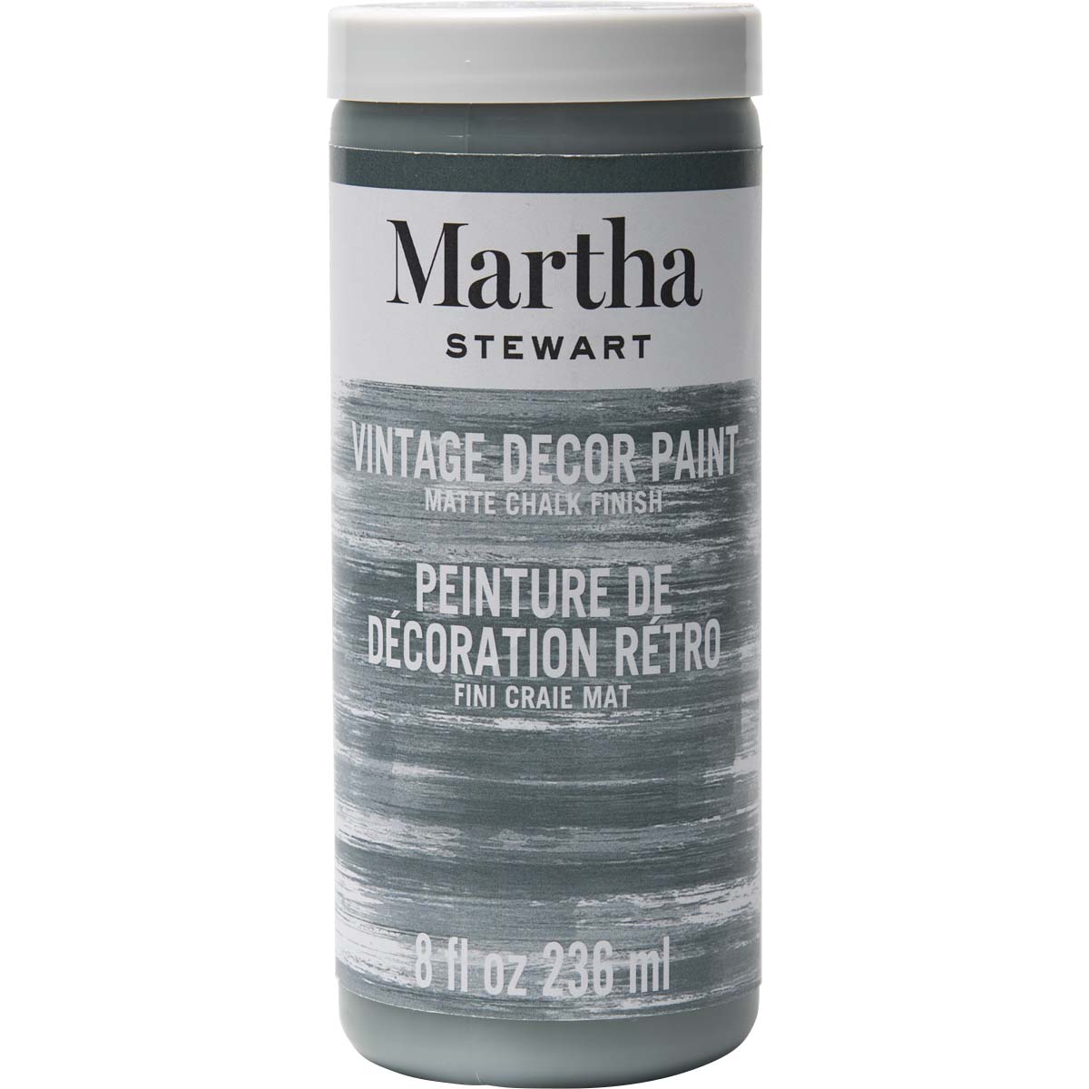 Martha Stewart ® Vintage Decor Matte Chalk Acrylic Paint - River Rock, 8 oz. - 33525