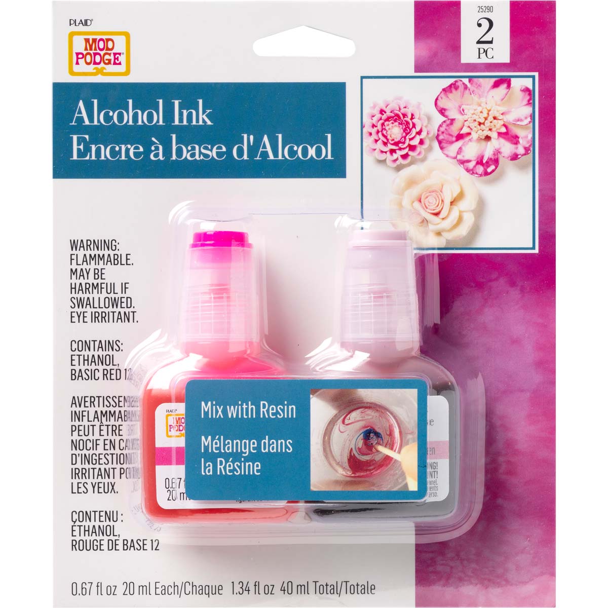 Mod Podge ® Alcohol Ink Set - Princess, 2 pc. - 25290