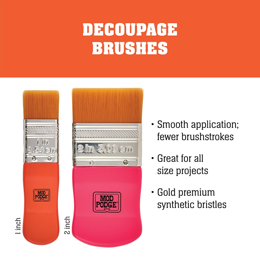 Mod Podge ® Decoupage Brushes 1