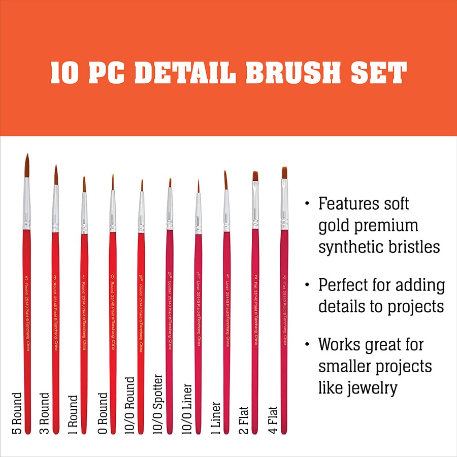 Mod Podge ® Brush Set, Detail - 25140