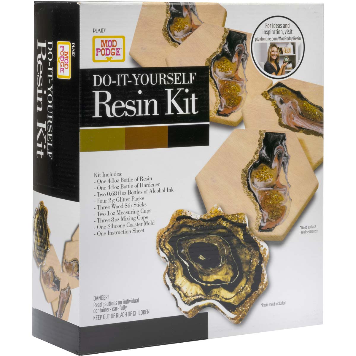 Mod Podge ® Do-It-Yourself Resin Kit - Coasters - 25296E
