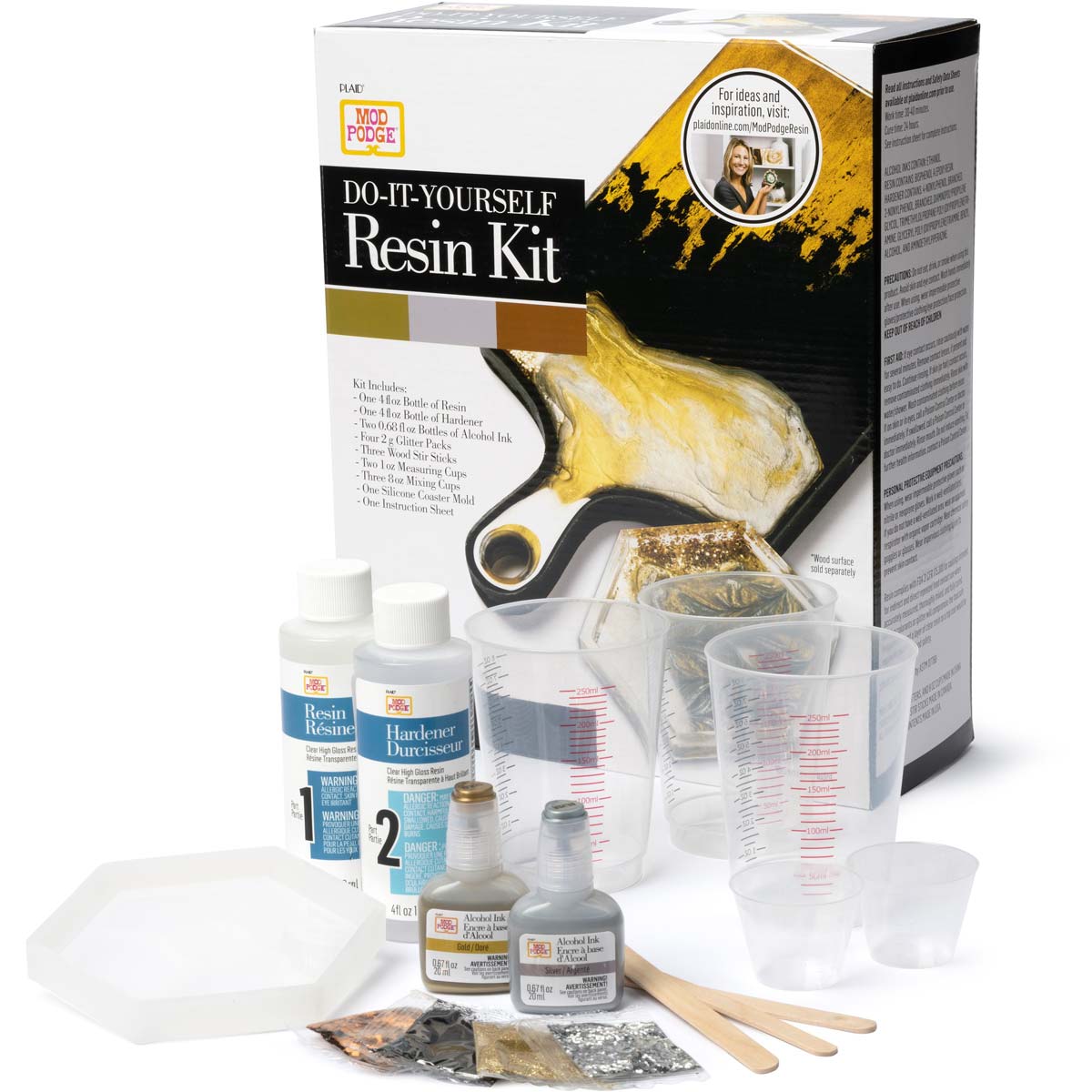 Mod Podge ® Do-It-Yourself Resin Kit - Cutting Board - 25341E