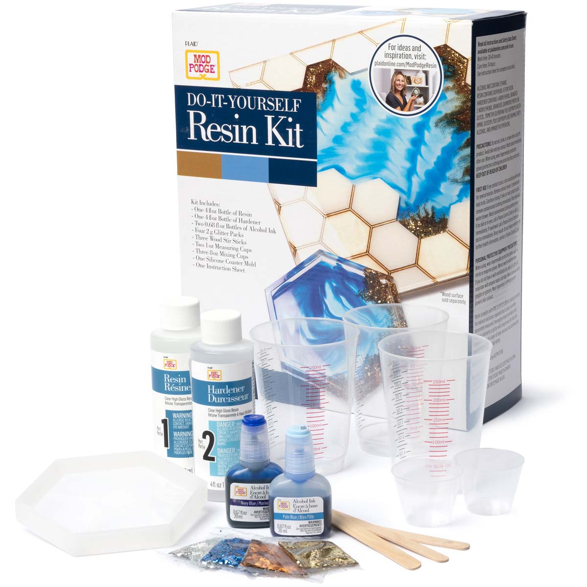 Mod Podge ® Do-It-Yourself Resin Kit - Honeycomb - 25340E