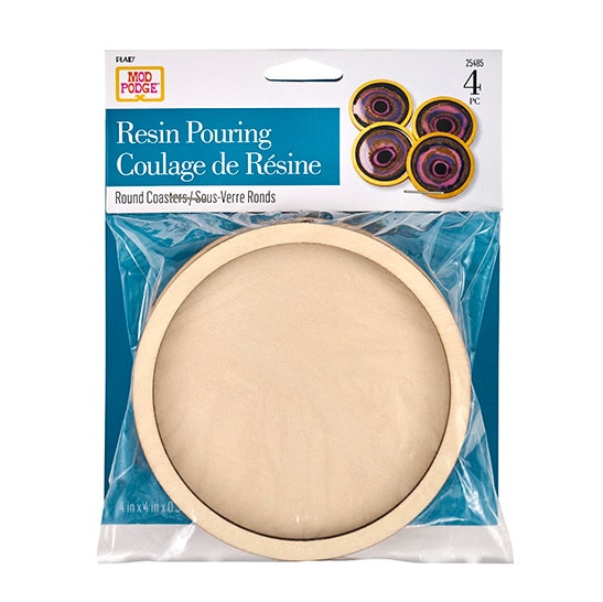 Mod Podge ® Resin Pouring Surface - Coasters, 4 pc. - 25485