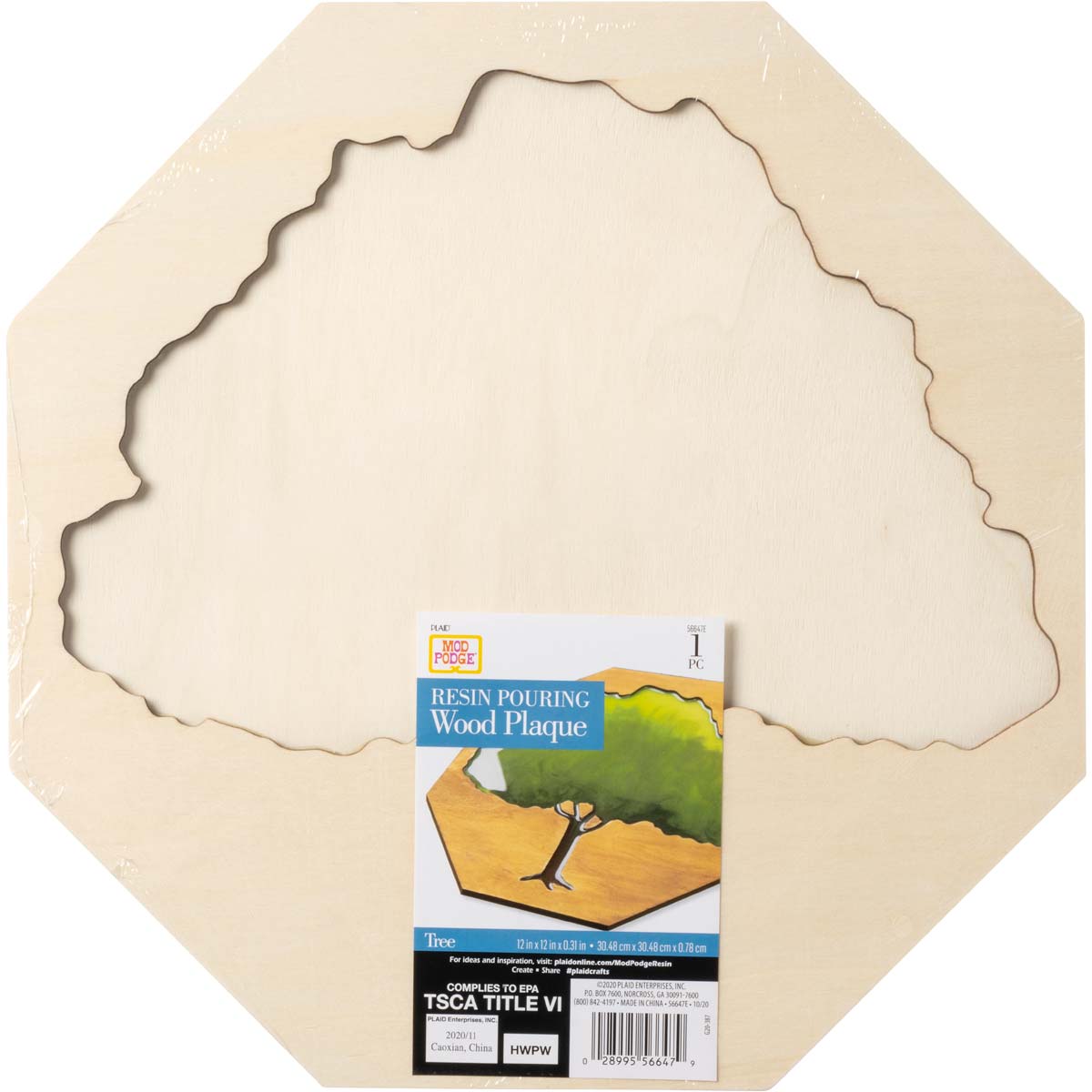 Mod Podge ® Resin Pouring Surface - Tree of Life Plaque - 56647E