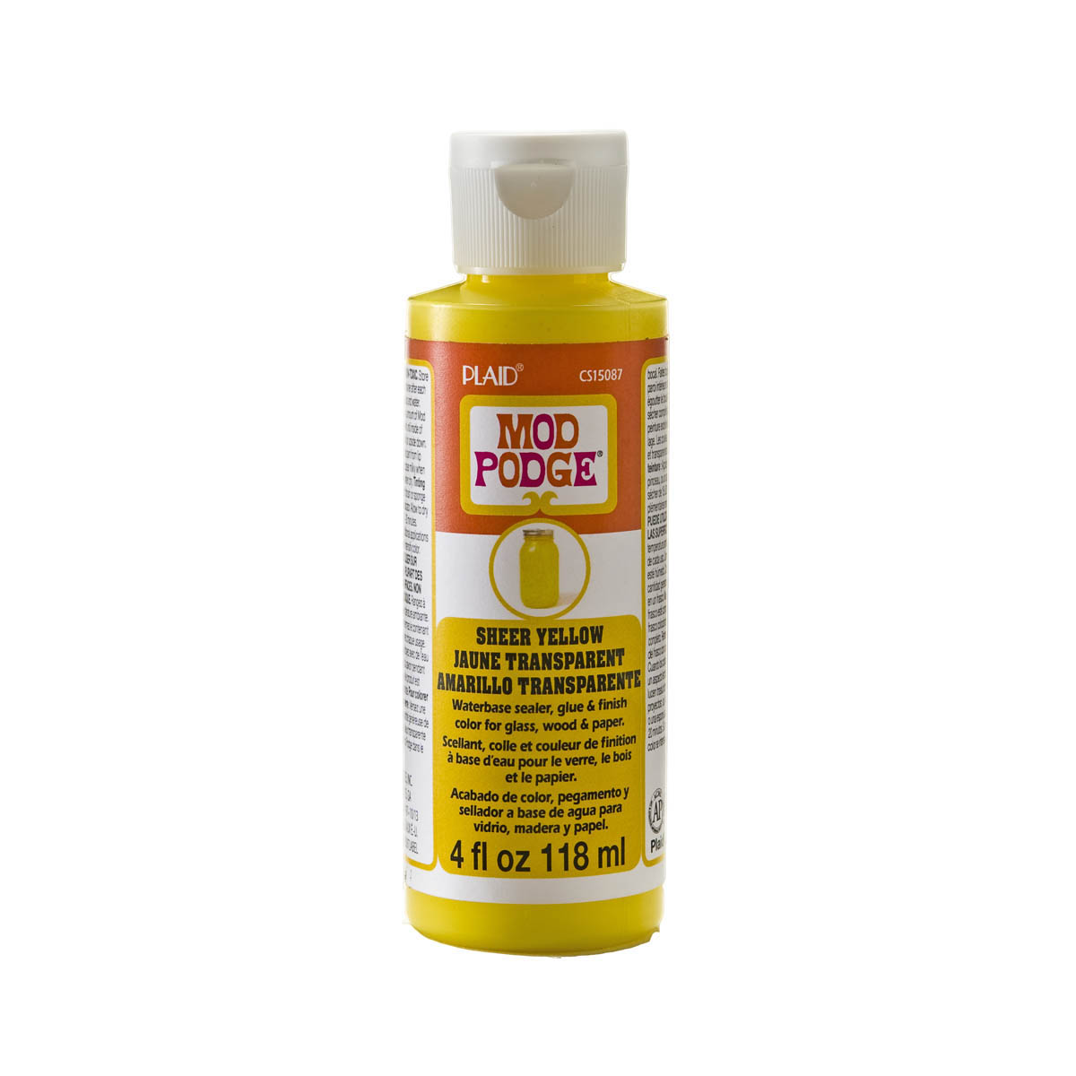 Mod Podge ® Sheer Color - Yellow, 4 oz. - CS15087