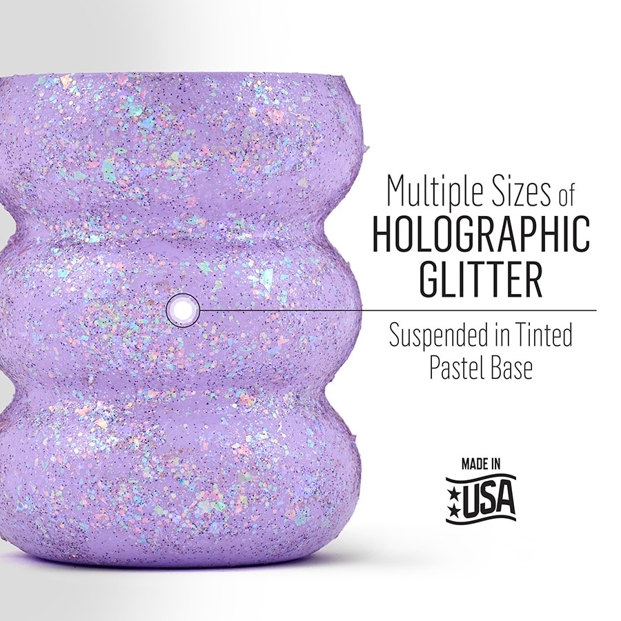 FolkArt ® Glitterific Pastels™ - Purple, 2oz. - 36397