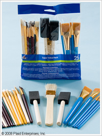 Plaid ® Brush Sets - Super Value Pack - 44211
