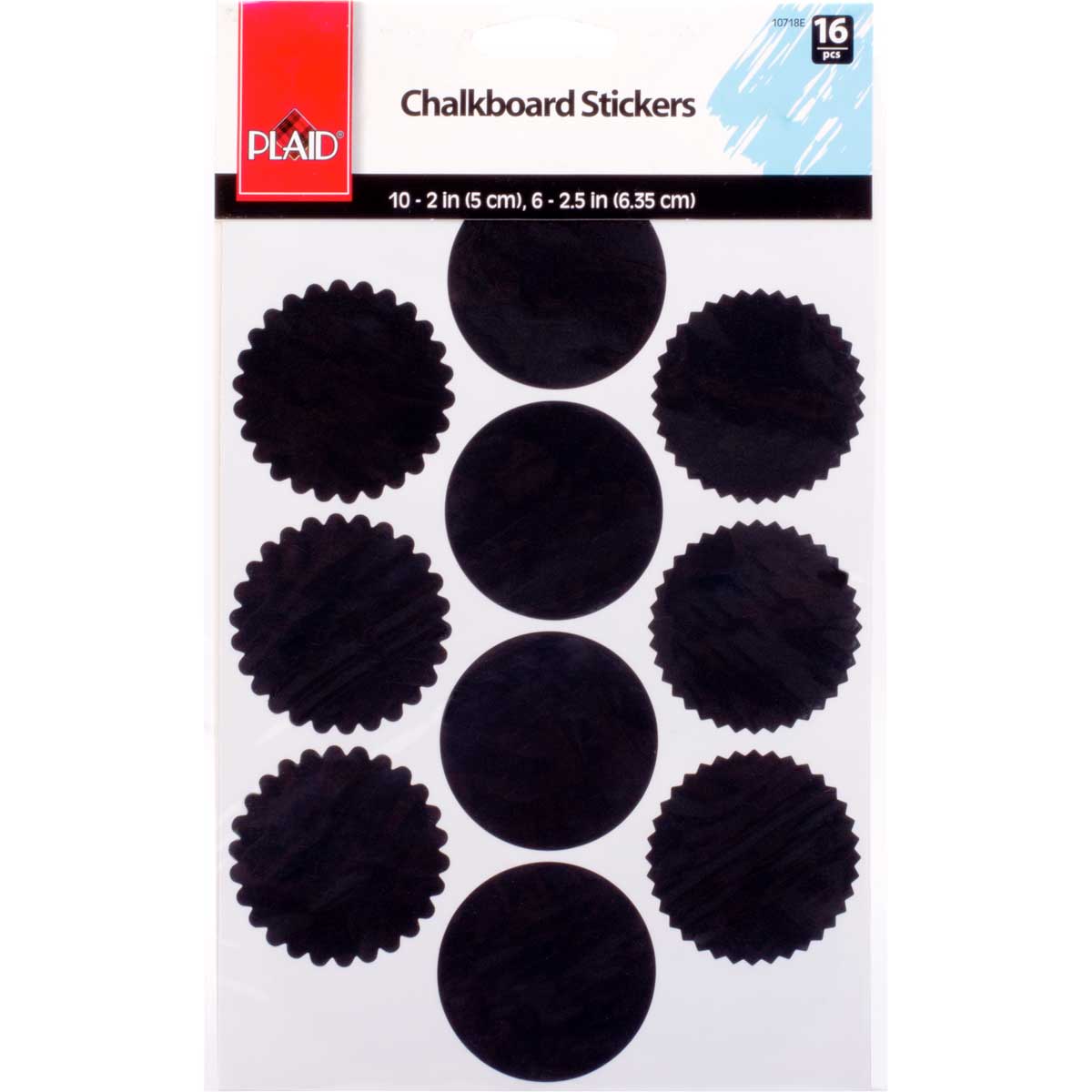 Plaid ® Chalkboard Stickers, 16 pcs. - 10718E