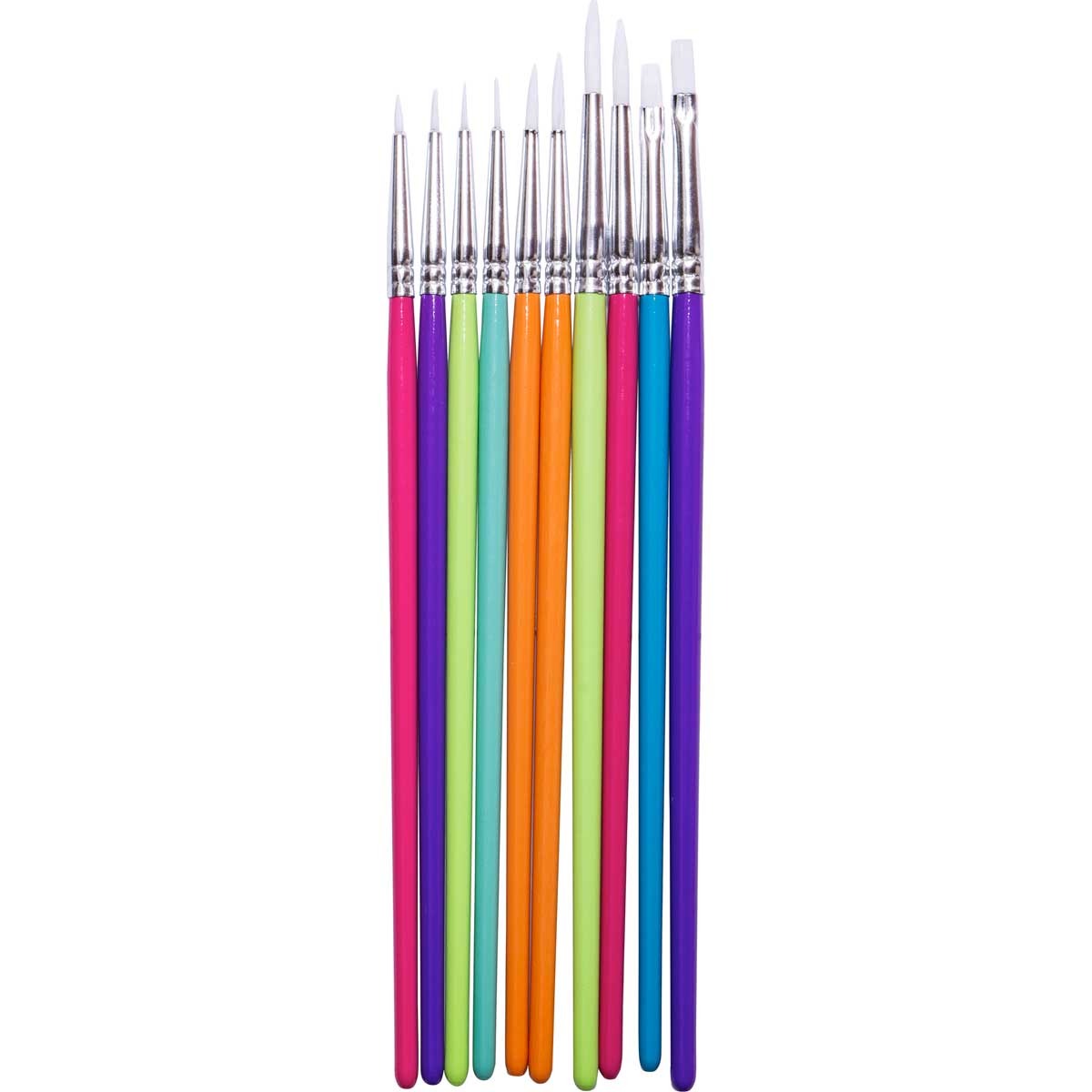 Plaid ® Color By Me™ Brush Sets - Detail Brushes, 10 pc. - 4928E