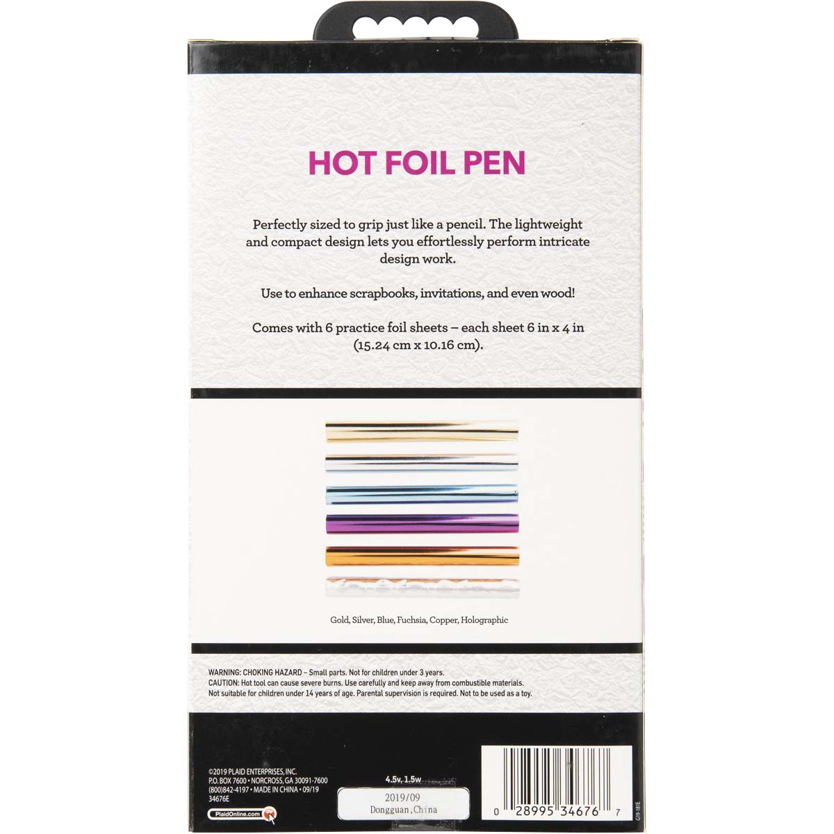 Plaid ® Hot Foil Pen, 11 pc. - 34676E