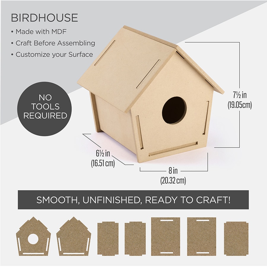 Plaid ® Konnectz™ - Birdhouse, 8