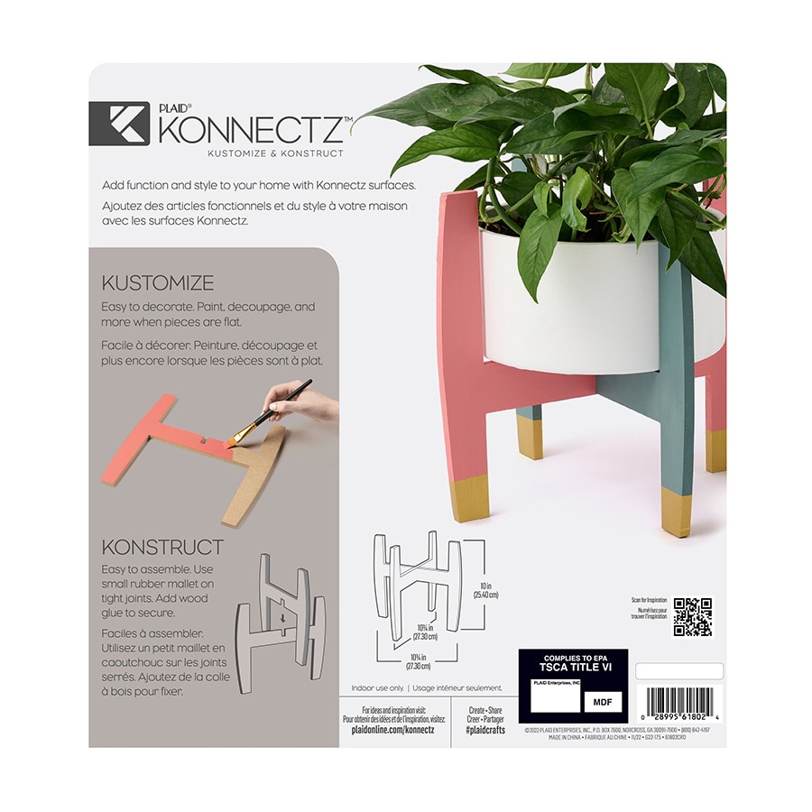 Plaid ® Konnectz™ - Plant Stand, 10-1/4