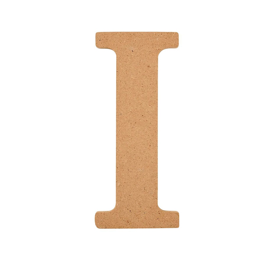 Plaid ® Wood Surfaces - 5 inch MDF Letter - I - 63562