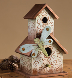 Plaid ® Wood Surfaces - Birdhouse, 2 Story - 12741