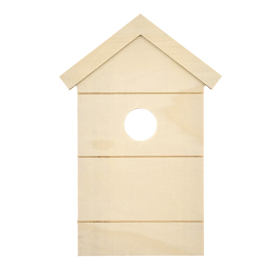 Plaid ® Wood Surfaces - Plaques - Birdhouse, 6-3/4