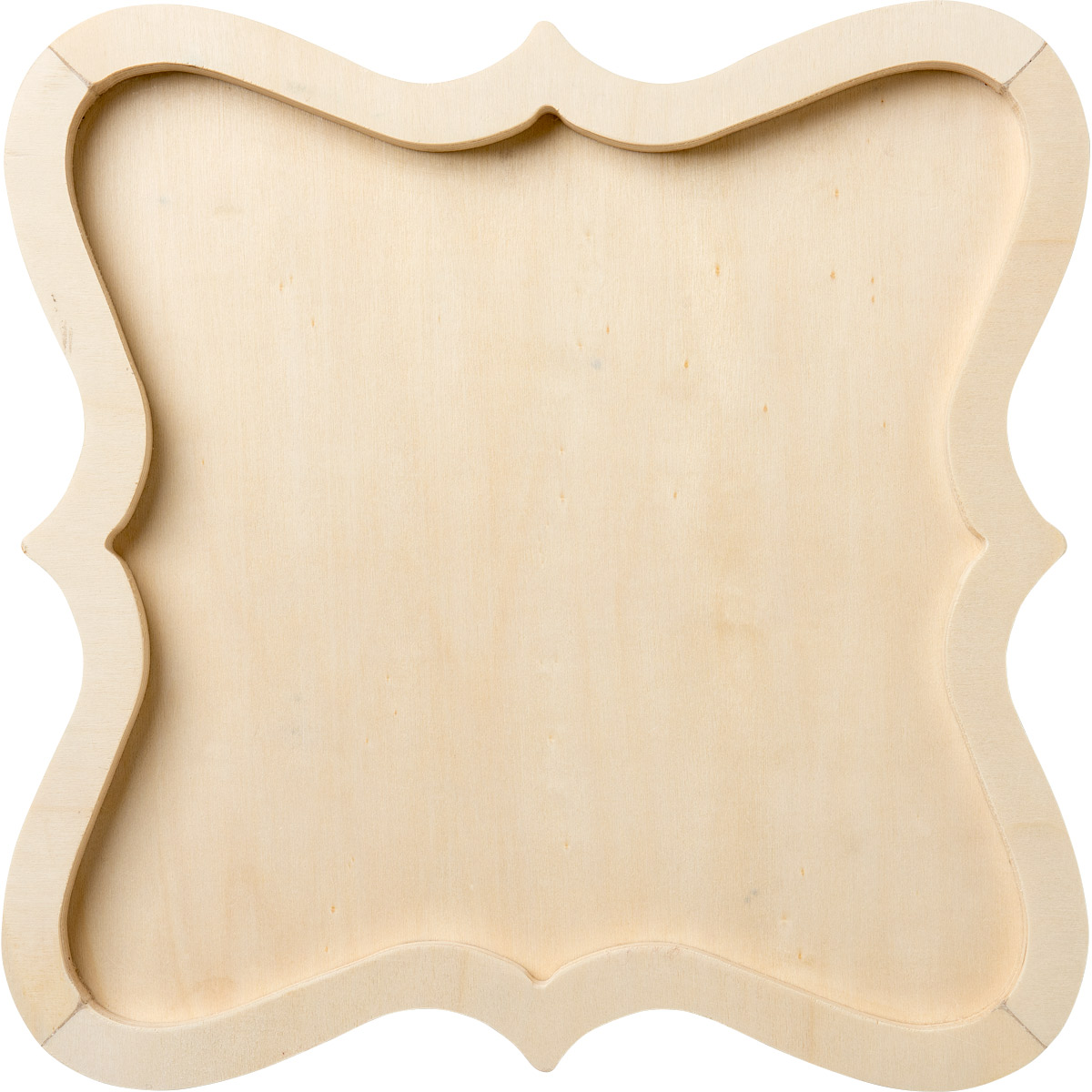 Plaid ® Wood Surfaces - Plaques - Scalloped Panel, 12