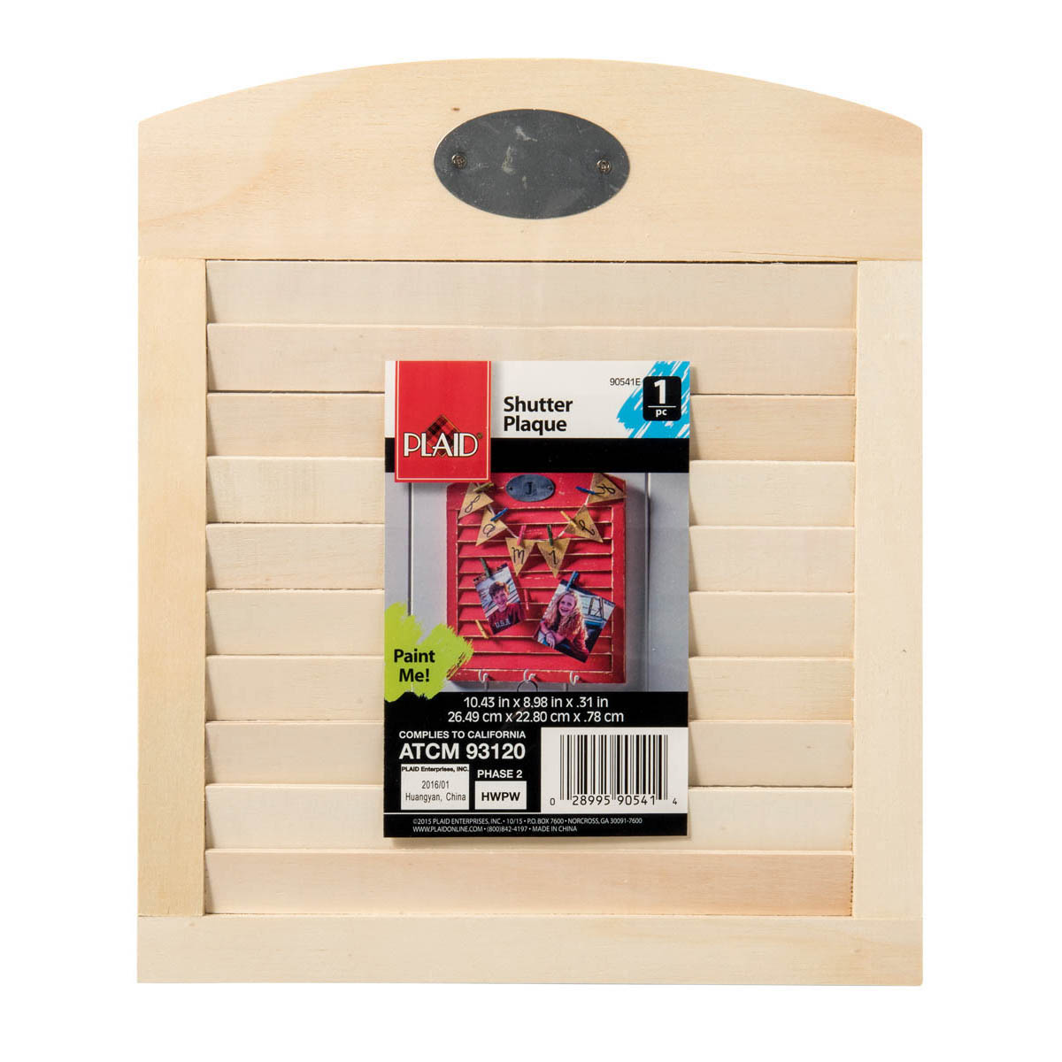 Plaid ® Wood Surfaces - Plaques - Shutter - 90541E