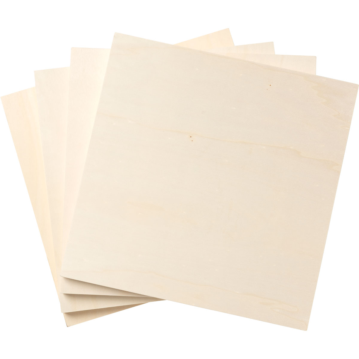 Plaid ® Wood Surfaces - Plywood Panel Bundle, 4 pieces, 12