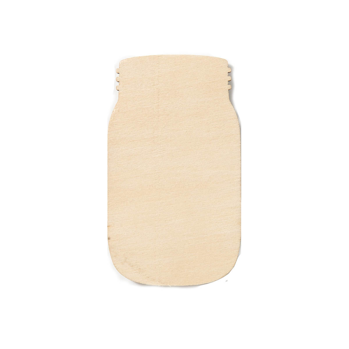 Plaid ® Wood Surfaces - Unpainted Shapes - Jar - 98952