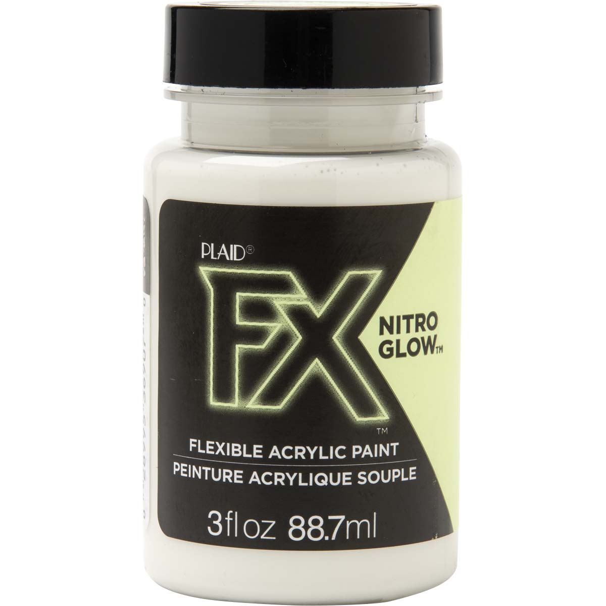 PlaidFX Nitro Glow Flexible Acrylic Paint - Neutral, 3 oz. - 36907