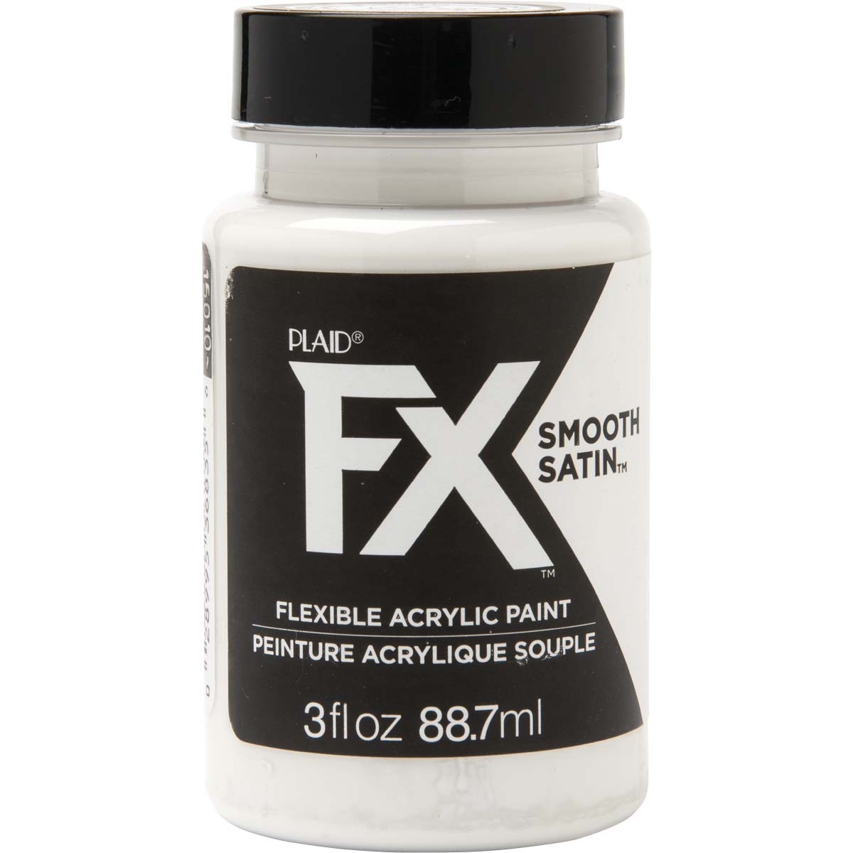PlaidFX Smooth Satin Flexible Acrylic Paint - Blizzard, 3 oz. - 36835