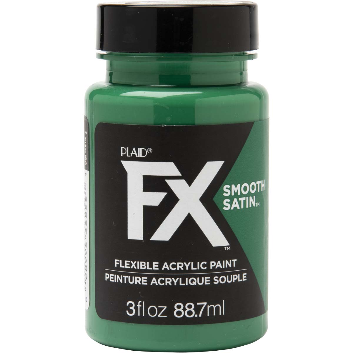 PlaidFX Smooth Satin Flexible Acrylic Paint - Green Empire, 3 oz. - 36856