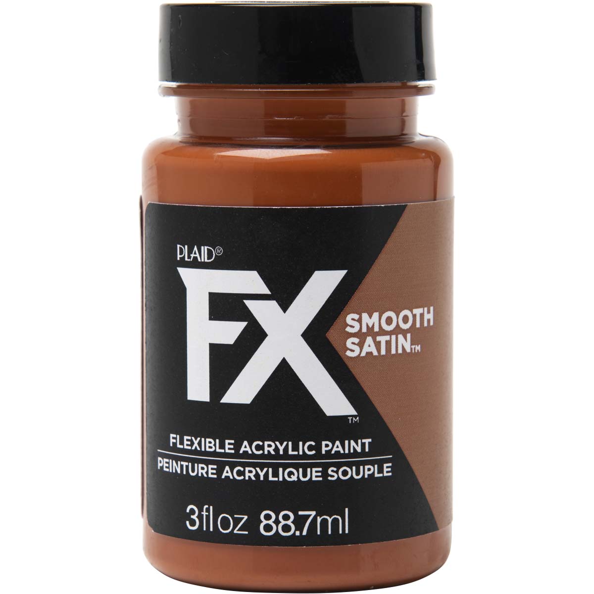 PlaidFX Smooth Satin Flexible Acrylic Paint - Mudflow, 3 oz. - 36869