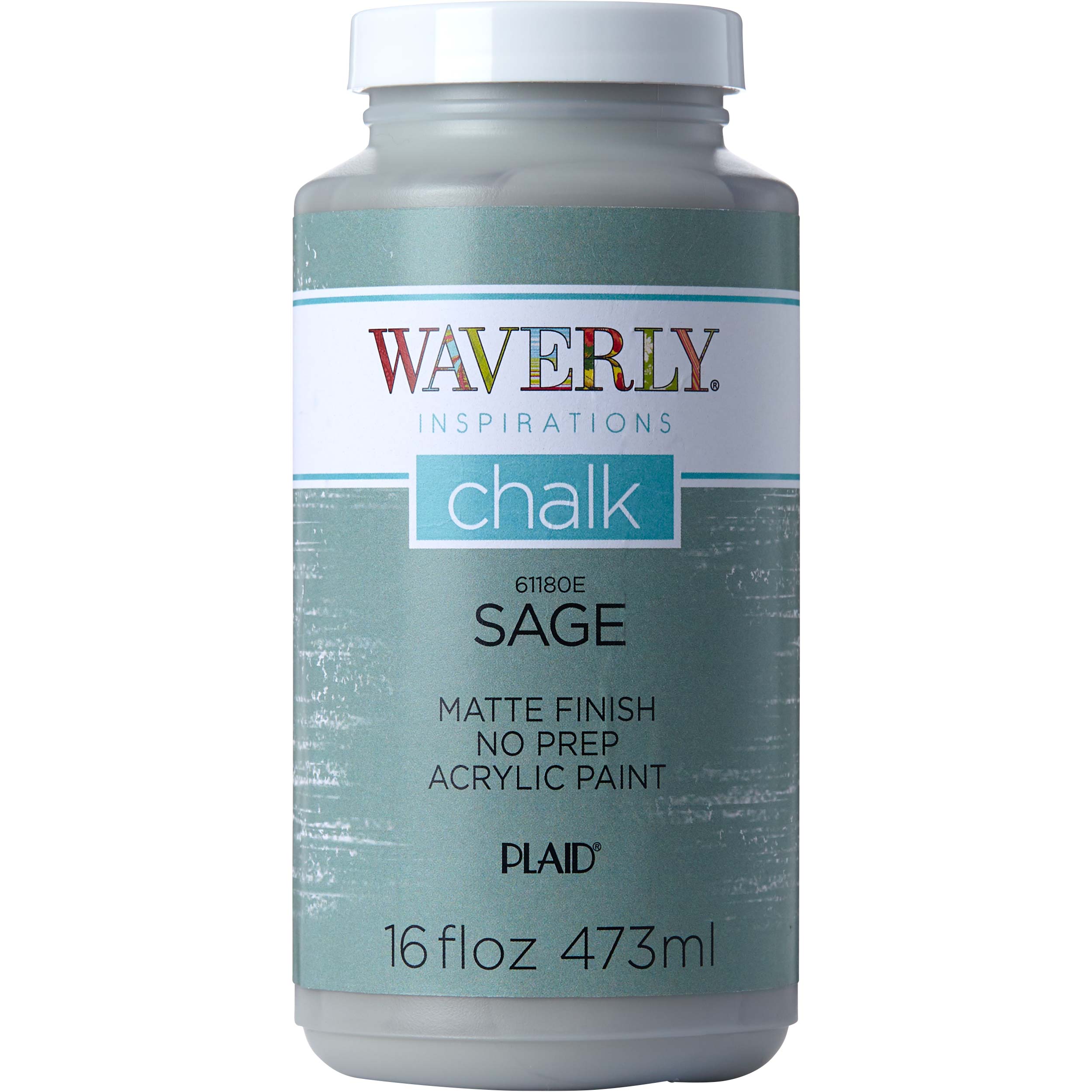 Waverly ® Inspirations Chalk Finish Acrylic Paint - Sage, 16 oz. - 61180E