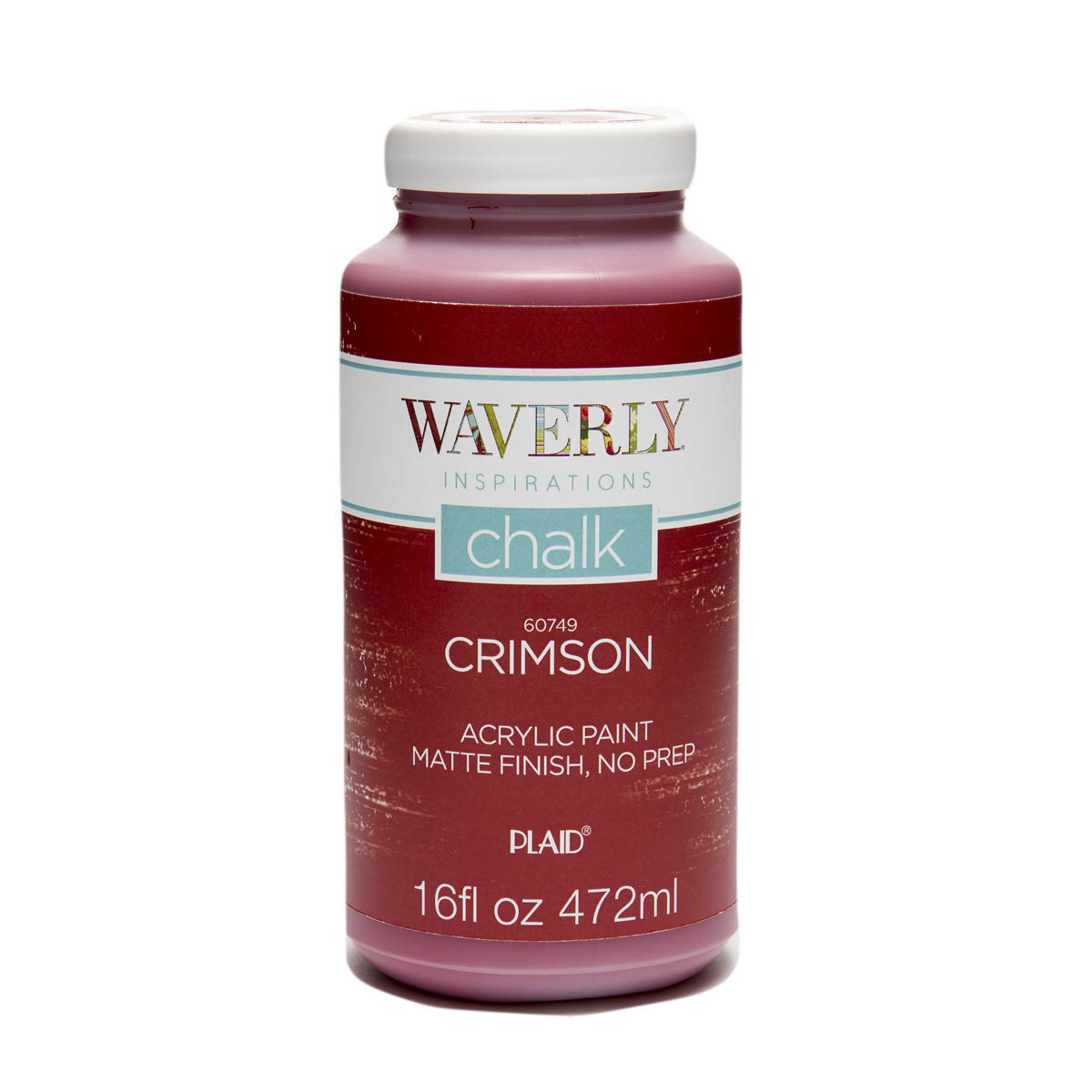 Waverly ® Inspirations Chalk Finish Acrylic Paint - Crimson, 16 oz. - 60749E