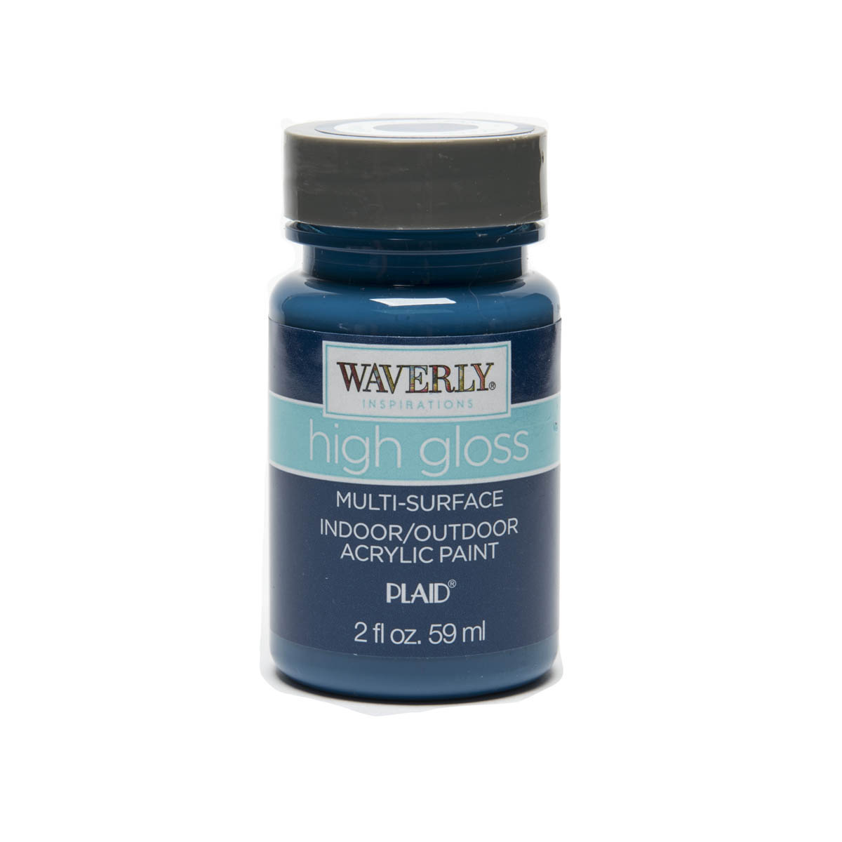 Waverly ® Inspirations High Gloss Multi-Surface Acrylic Paint - Ocean, 2 oz. - 60943E