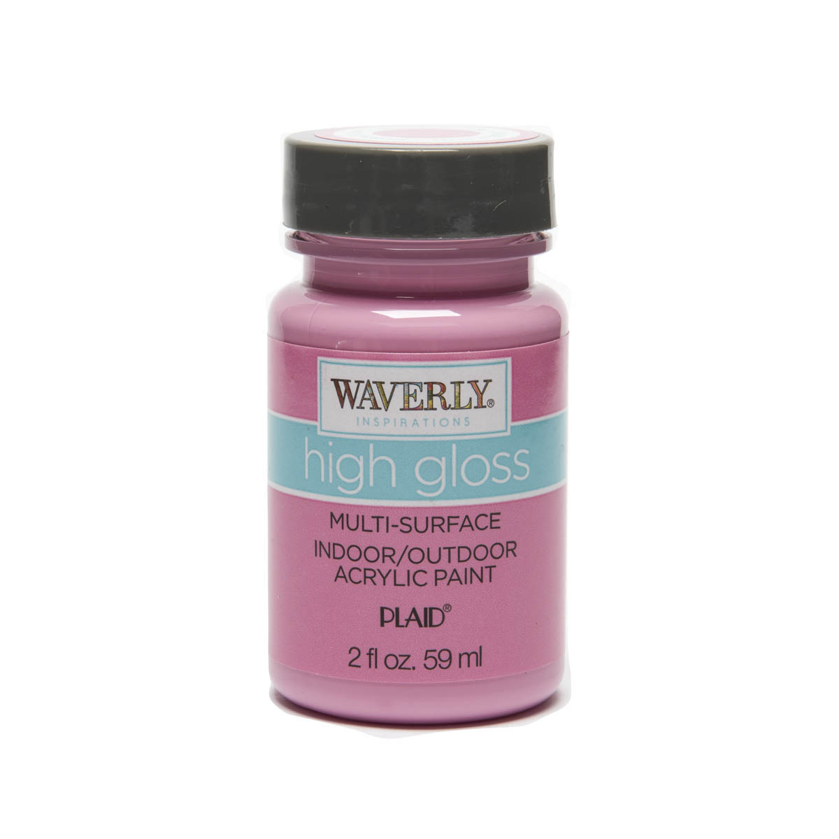 Waverly ® Inspirations High Gloss Multi-Surface Acrylic Paint - Bubble Gum, 2 oz. - 60925E