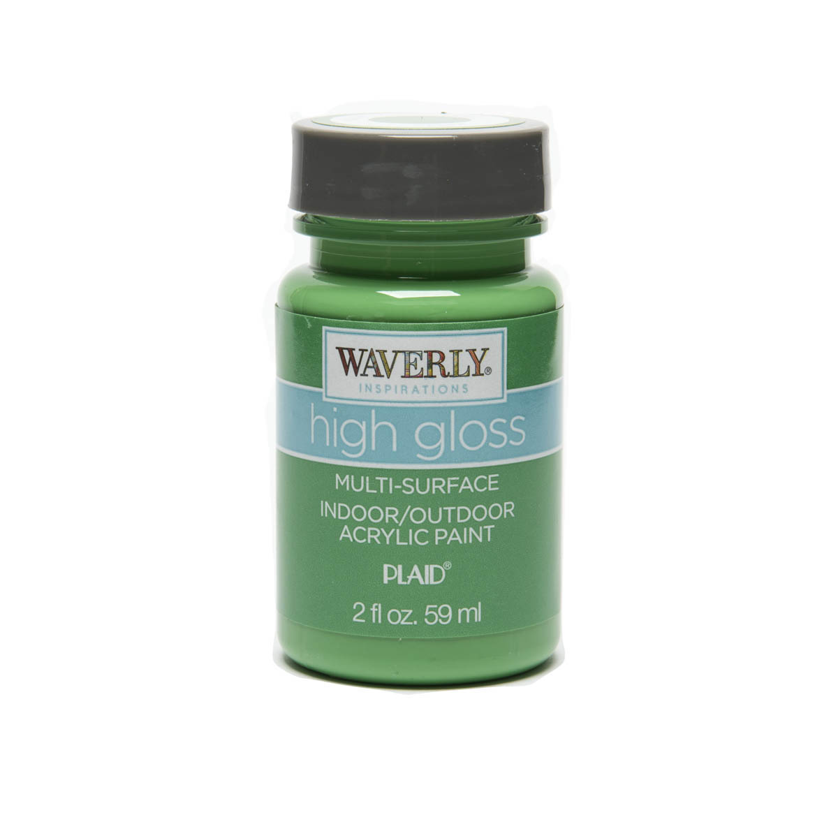 Waverly ® Inspirations High Gloss Multi-Surface Acrylic Paint - Kelly, 2 oz. - 60933E