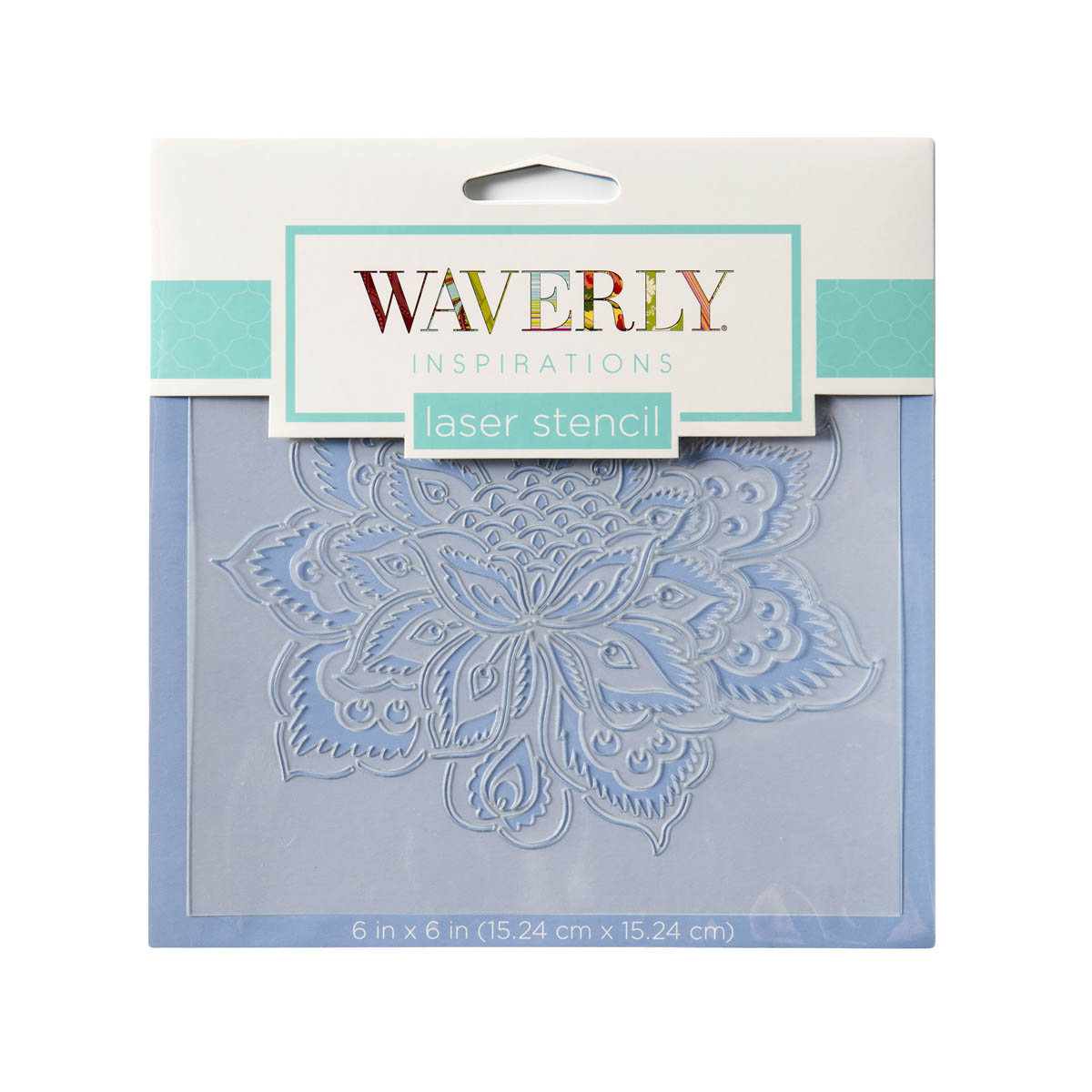 Waverly ® Inspirations Laser Stencils - Accent - Floral Ornate, 6