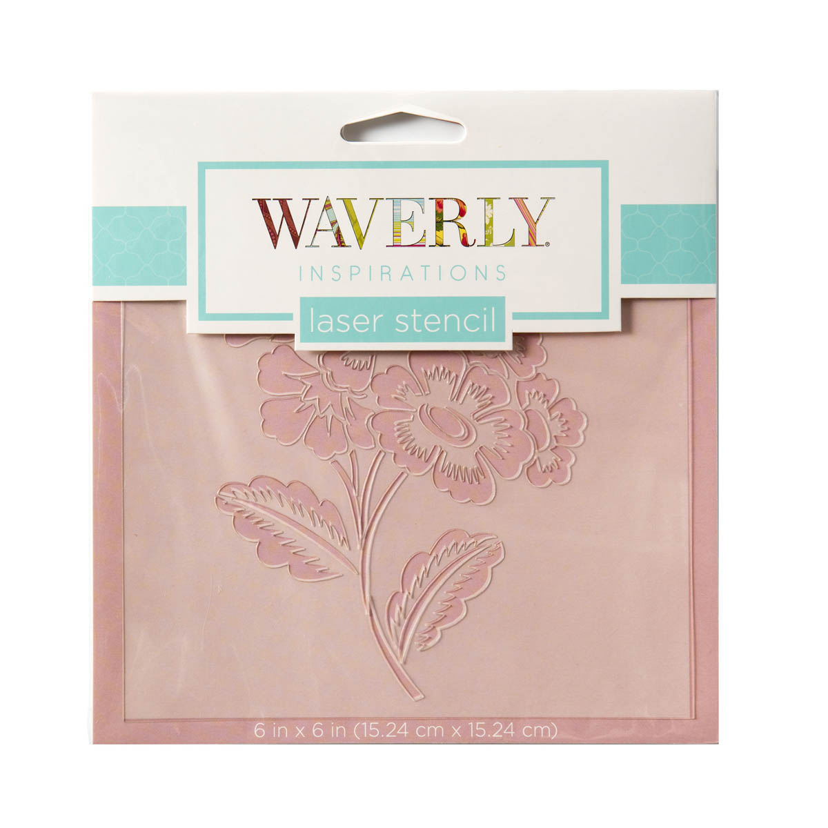 Waverly ® Inspirations Laser Stencils - Accent - Floral Sprig, 6