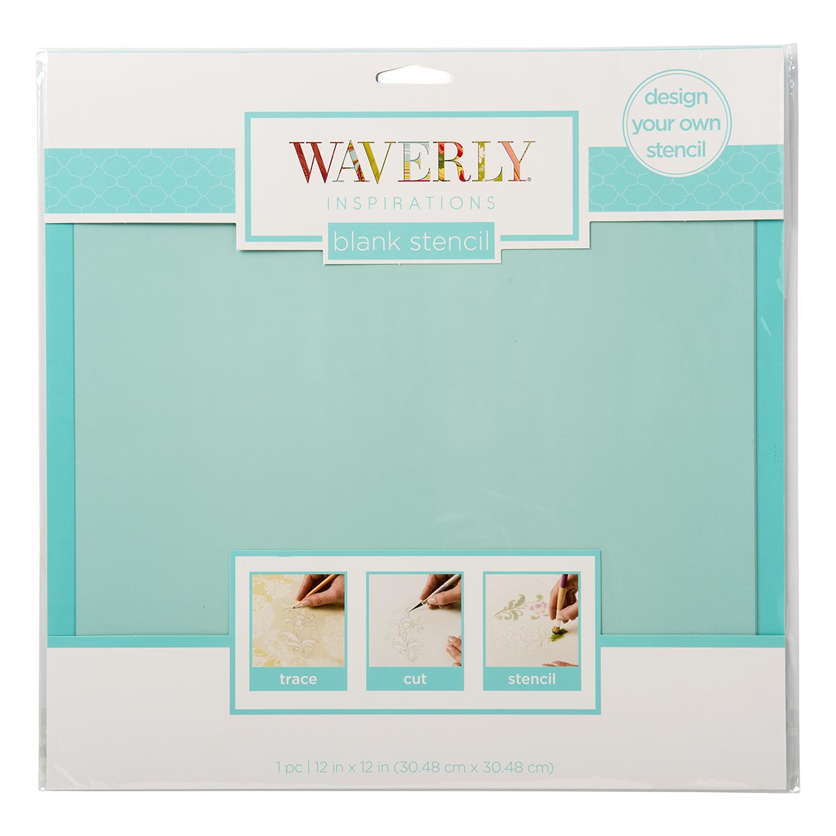 Waverly ® Inspirations Laser Stencils - Blank, 12