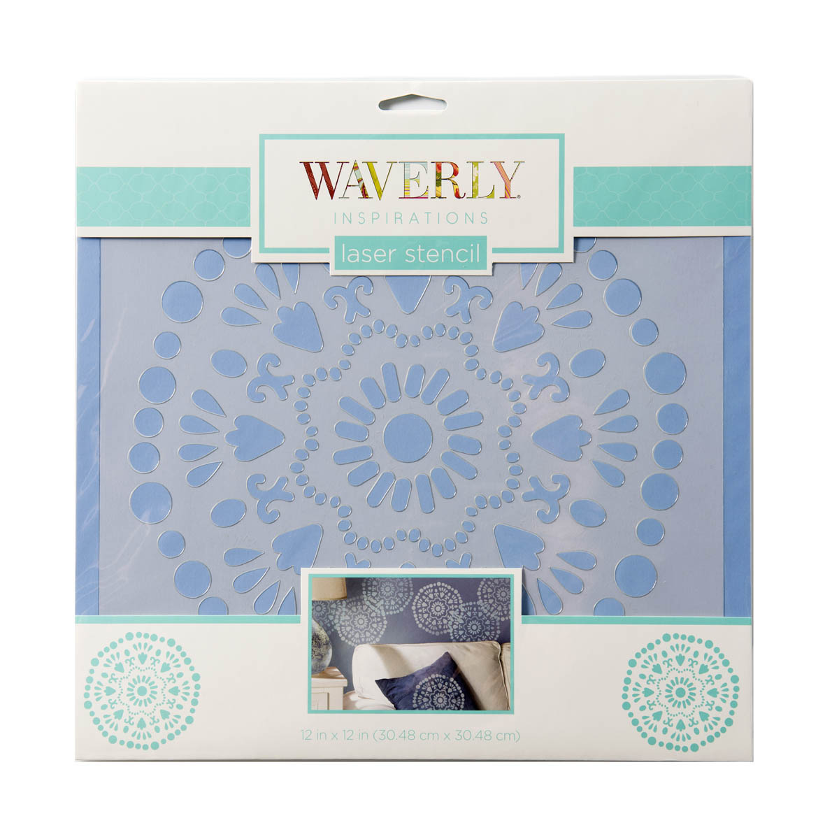 Waverly ® Inspirations Laser Stencils - Décor - Big Wheel, 12